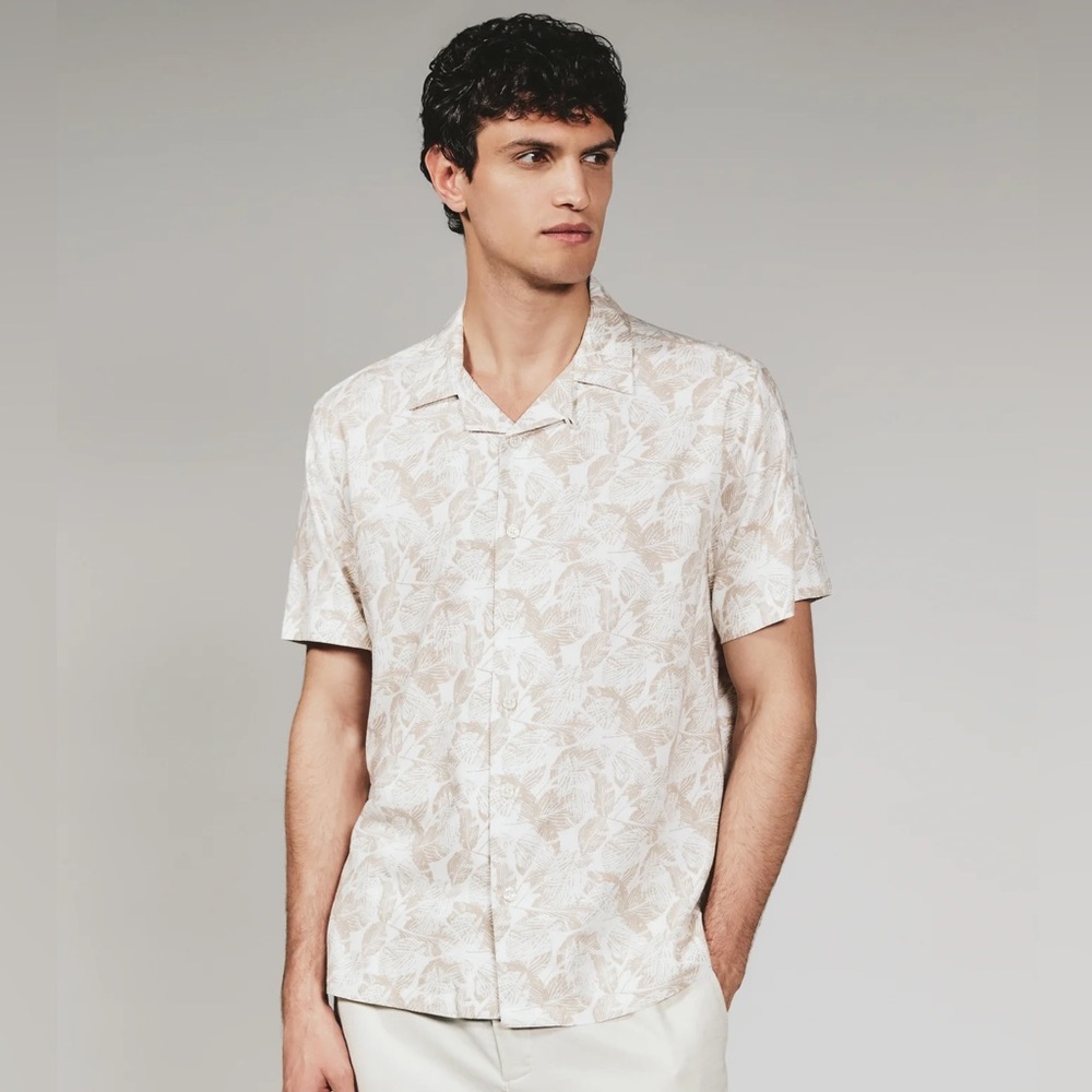 Aruba Linen Camp Shirt
